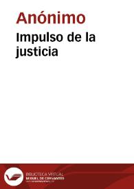 Impulso de la justicia