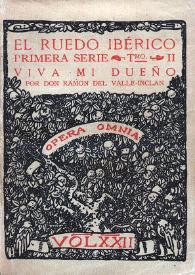 El Ruedo Ibérico. Primera serie II. Viva mi dueño