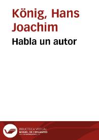 Habla un autor