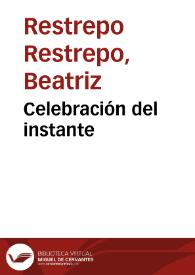 Celebración del instante