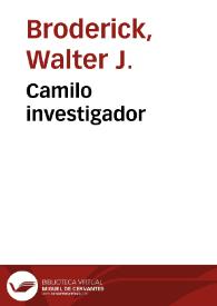 Camilo investigador