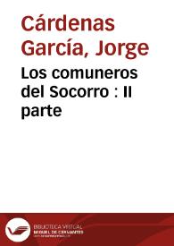 Los comuneros del Socorro : II parte