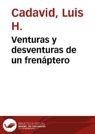 Venturas y desventuras de un frenáptero