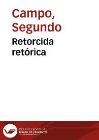 Retorcida retórica