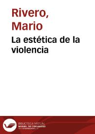 La estética de la violencia