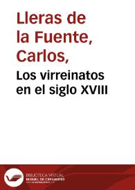 Los virreinatos en el siglo XVIII