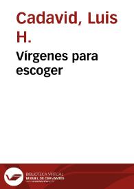 Vírgenes para escoger