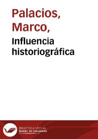 Influencia historiográfica