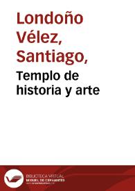 Templo de historia y arte