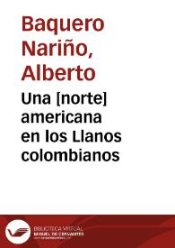 Una [norte] americana en los Llanos colombianos