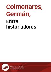 Entre historiadores