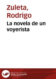 La novela de un voyerista