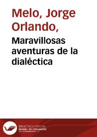 Maravillosas aventuras de la dialéctica