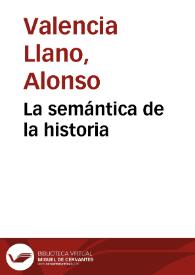 La semántica de la historia