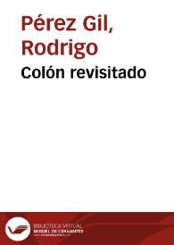 Colón revisitado