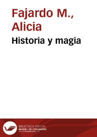 Historia y magia