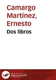 Dos libros