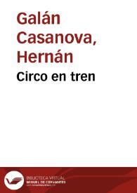 Circo en tren