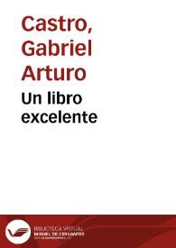 Un libro excelente