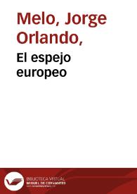 El espejo europeo