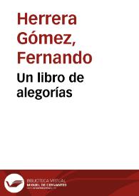 Un libro de alegorías