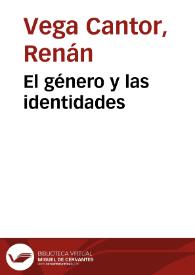 El género y las identidades