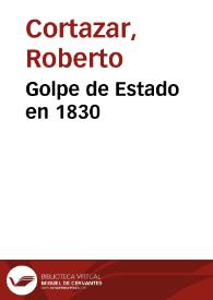 Golpe de Estado en 1830