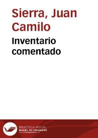 Inventario comentado