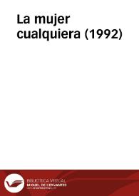 La mujer cualquiera (1992)