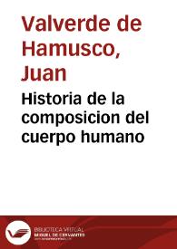 Historia de la composicion del cuerpo humano