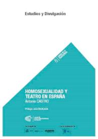 Homosexualidad y teatro en España 