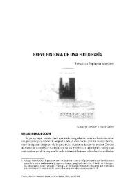 Breve historia de una fotografía