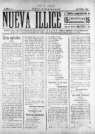 Nueva Illice (1913-1927). Núm. 25, 7 de noviembre de 1913