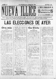 Nueva Illice (1913-1927). Núm. 27, 10 de noviembre de 1913