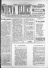 Nueva Illice (1913-1927). Núm. 50, 9 de diciembre de 1913