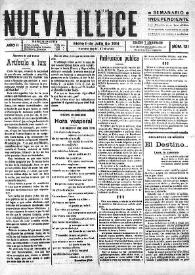 Nueva Illice (1913-1927). Núm. 131, 11 de julio de 1914