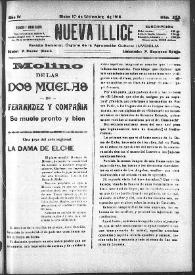 Nueva Illice (1913-1927). Núm. 253, 10 de diciembre de 1916