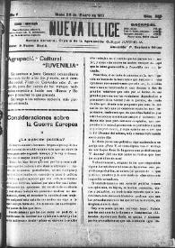 Nueva Illice (1913-1927). Núm. 259, 28 de enero de 1917