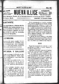 Nueva Illice (1913-1927). Núm. 271, 1º de julio de 1917