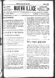 Nueva Illice (1913-1927). Núm. 272, 8 de julio de 1917