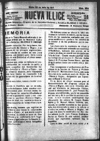 Nueva Illice (1913-1927). Núm. 274, 22 de julio de 1917