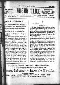 Nueva Illice (1913-1927). Núm. 276, 12 de agosto de 1917