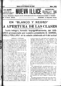 Nueva Illice (1913-1927). Núm. 283, 9 de octubre de 1917