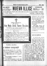 Nueva Illice (1913-1927). Núm. 292, 9 de diciembre de 1917