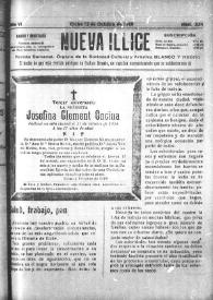 Nueva Illice (1913-1927). Núm. 334, 13 de octubre de 1918