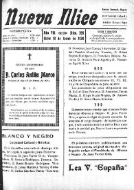 Nueva Illice (1913-1927). Núm. 395, 18 de enero de 1920