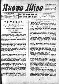 Nueva Illice (1913-1927). Núm. 396, 25 de enero de 1920