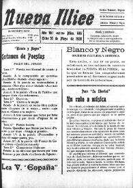 Nueva Illice (1913-1927). Núm. 414, 30 de mayo de 1920