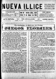 Nueva Illice (1913-1927). Núm. 444, 9 de enero de 1921