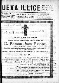 Nueva Illice (1913-1927). Núm. 502, 26 de marzo de 1922